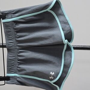 Under Armour Mesh Loose Shorts In Gray